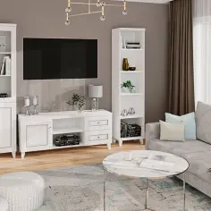 Najlepsze kolory ścian do białych mebli w salonie: 7 sprawdzonych pomysłów