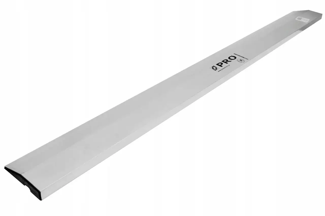 Aluminiowa łata tynkarska trapezowa PRO, narzędzie budowlane do wygładzania tynków.