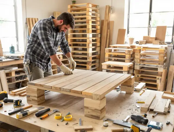 Stolik z palet DIY: Twój przewodnik krok po kroku.