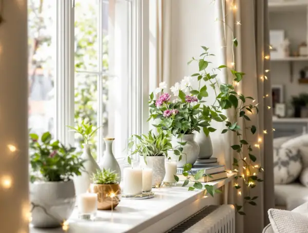 Jak ozdobić parapet w salonie? 50+ inspiracji i porad